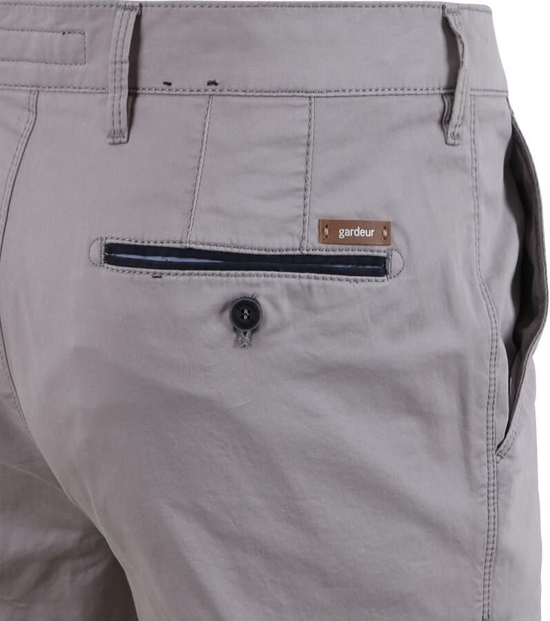 Gardeur Grijze Katoenen Broek Slim Fit Gray Heren - Foto 2