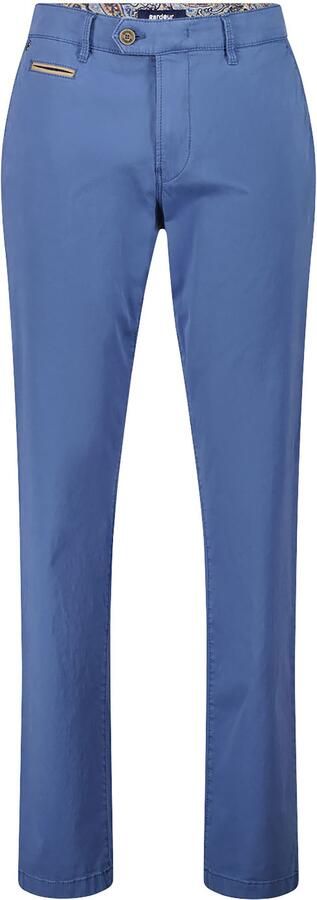 Gardeur Blauwe Katoenen Broek Blue Heren