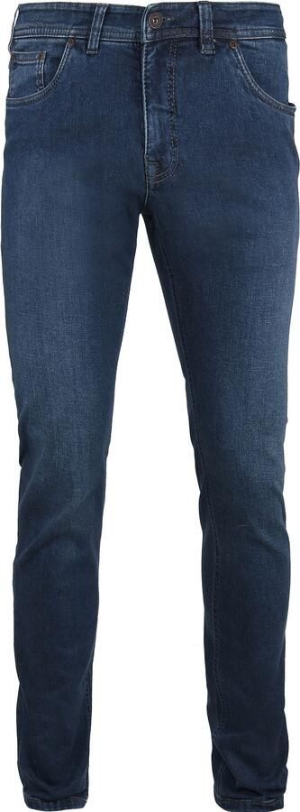 Gardeur Blauwe Denim Slim Fit Jeans Blue Heren