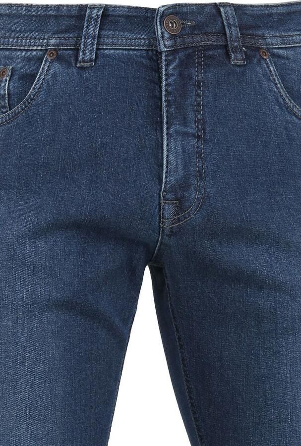 Gardeur Blauwe Denim Slim Fit Jeans Blue Heren - Foto 3