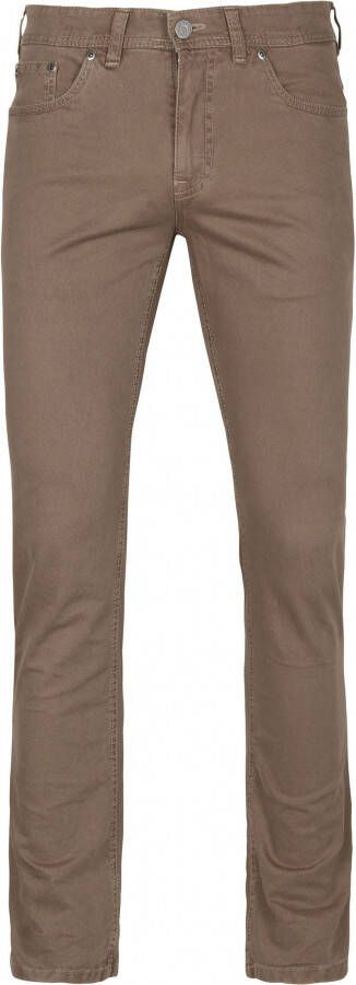 Gardeur Beige broek Sandra katoen