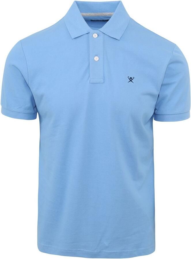 Hackett Polo Shirts Blauw Heren
