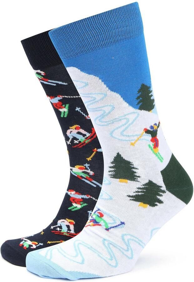 Happy Socks Sokken van elastische katoenmix Model 'Winter Sports'