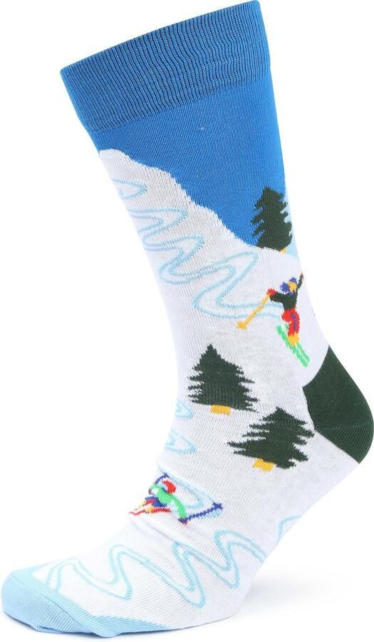 Happy Socks Sokken van elastische katoenmix Model 'Winter Sports' - Foto 5