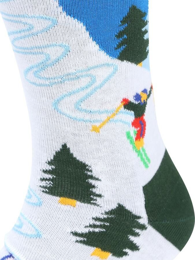 Happy Socks Sokken van elastische katoenmix Model 'Winter Sports' - Foto 3