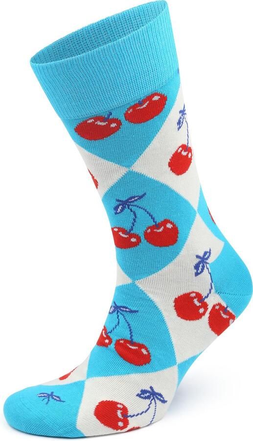 Happy Socks Sokken Argyle cherry