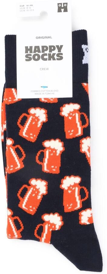 Happy Socks Sokken met motiefstitching model 'BEER' - Foto 3