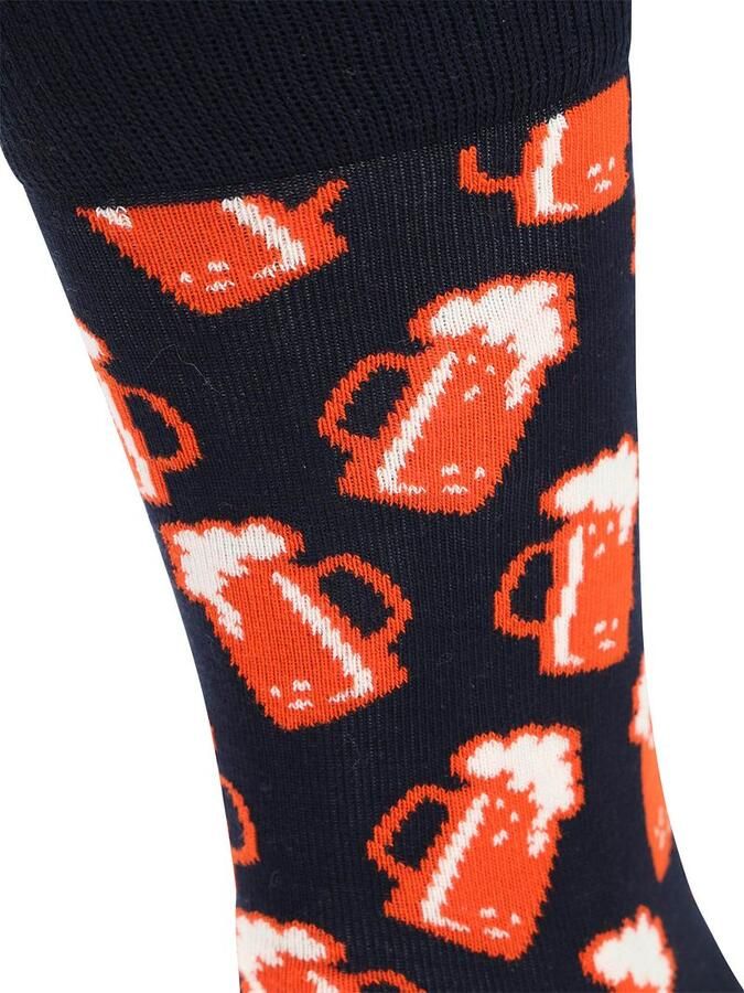 Happy Socks Sokken met motiefstitching model 'BEER' - Foto 2
