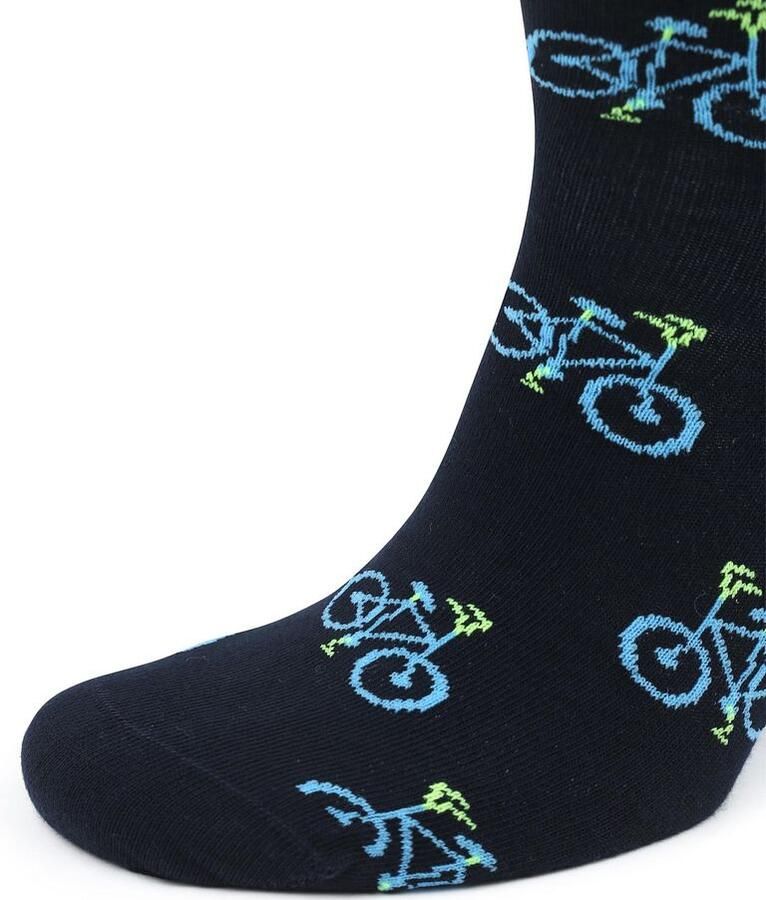 Happy Socks Sokken met motiefstitching model 'Bike'