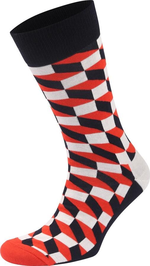 Happy Socks Sokken met all-over motief model 'FILLED OPTIC'