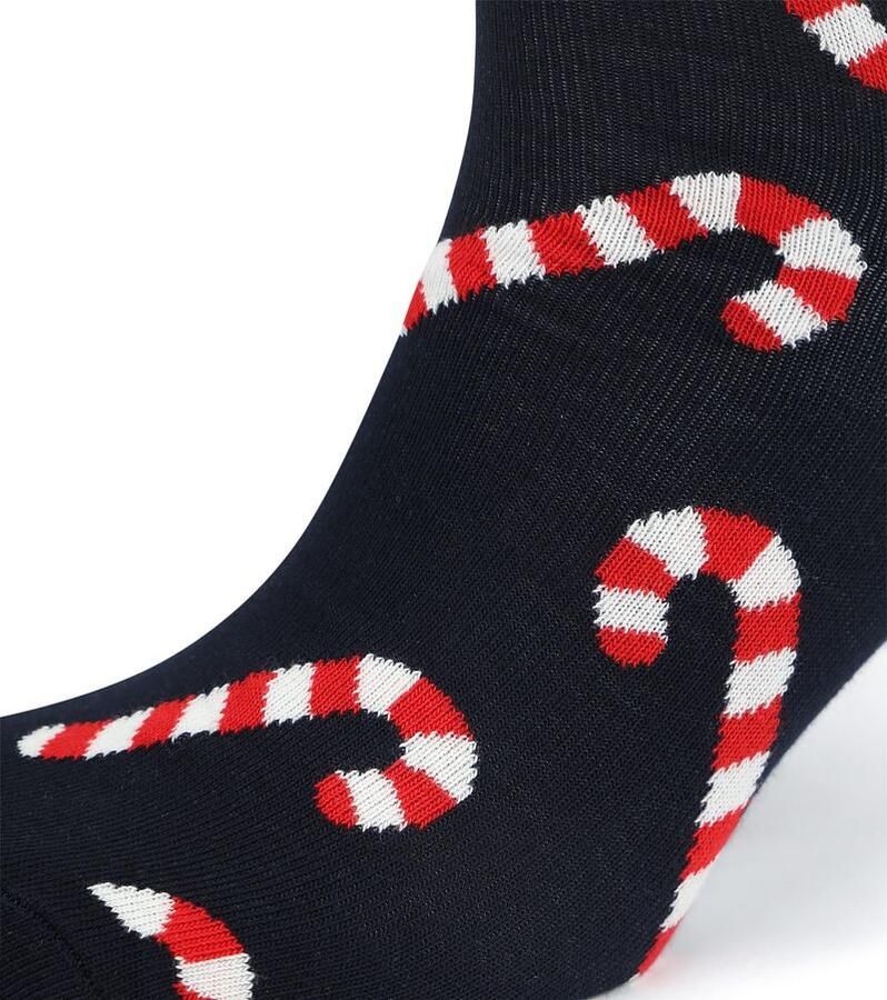 Happy Socks Regular fit sokken met logostitching model 'Candy Cane' - Foto 2