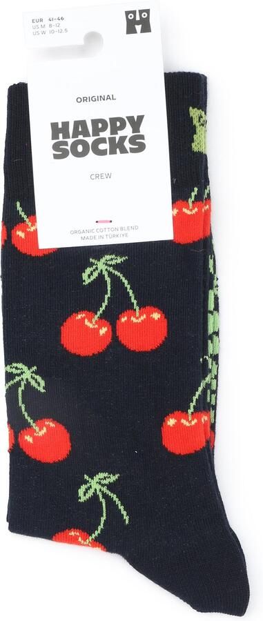 Happy Socks Sokken met all-over motief model 'Cherry' - Foto 3