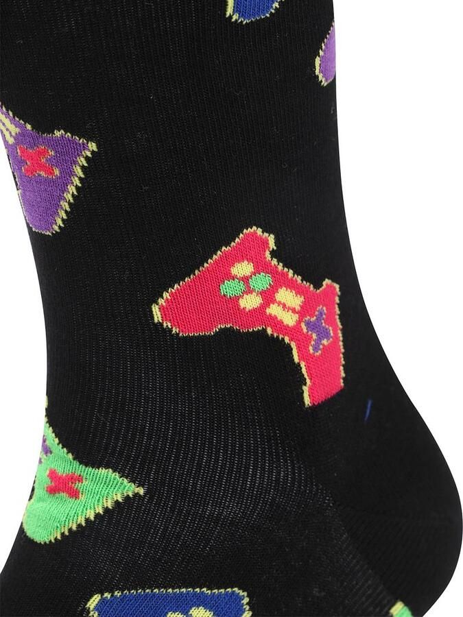 Happy Socks sokken Controller zwart - Foto 3