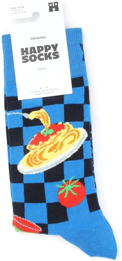 Happy Socks Sokken met labelstitching model 'Dinner' - Foto 6