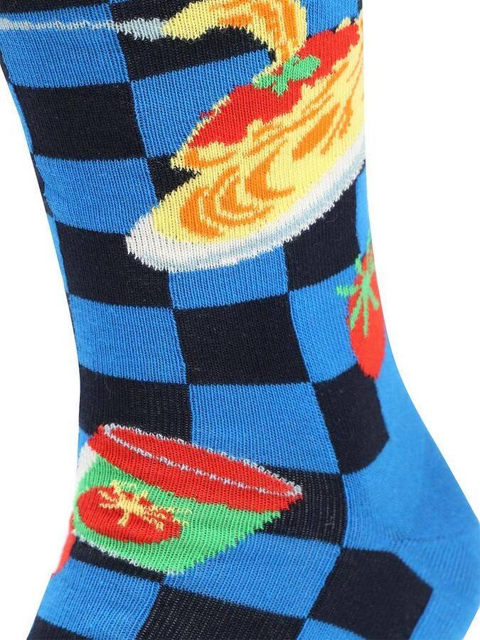 Happy Socks Sokken met labelstitching model 'Dinner' - Foto 3