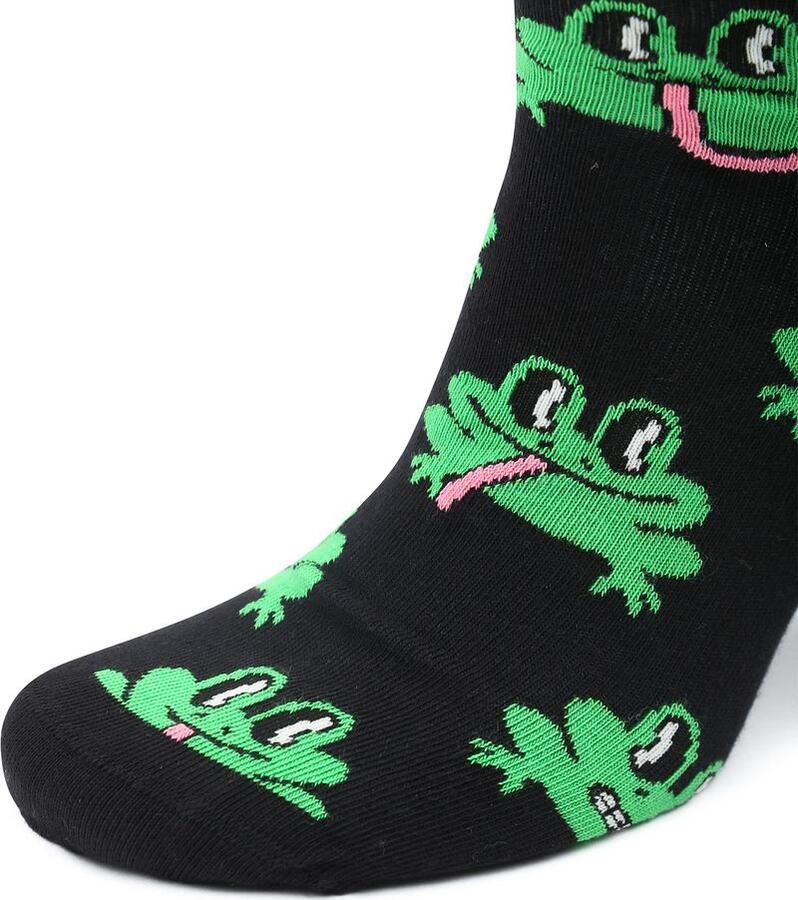 Happy Socks Sokken met motiefstitching model 'Frog'