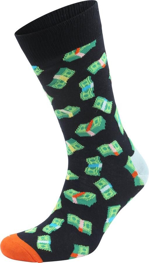 Happy Socks Sokken met motiefstitching model 'Money' - Foto 2