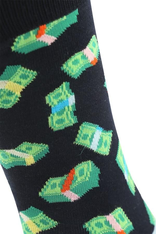 Happy Socks Sokken met motiefstitching model 'Money' - Foto 3