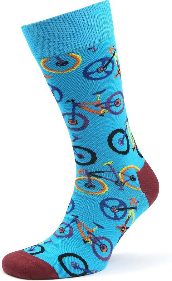 Happy Socks Sokken met motiefstitching model 'MOUNTAIN BIKE' - Foto 2