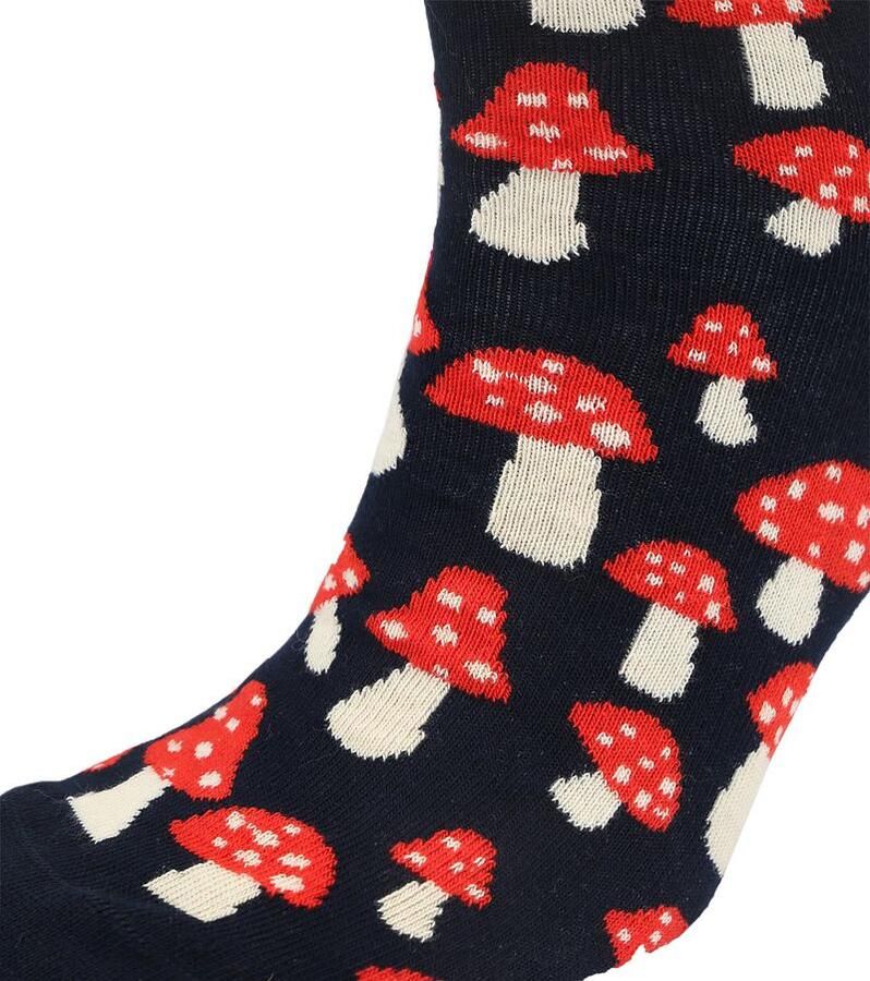 Happy Socks Sokken met motiefstitching model 'Mushroom' - Foto 4