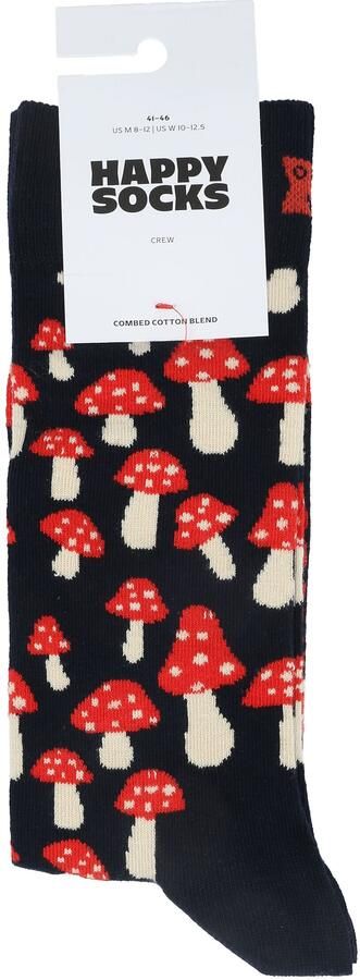 Happy Socks Sokken met motiefstitching model 'Mushroom' - Foto 6