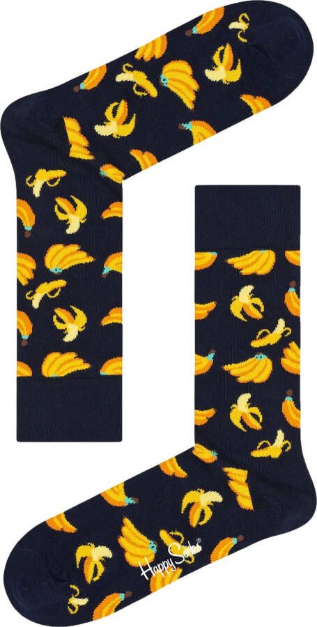 Happy Socks Sokken met all-over motief model 'Banana'