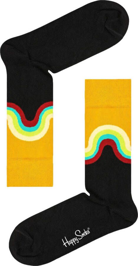 Happy Socks Sokken met motiefprint model 'Jumbo Wave Sock'