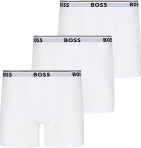 Boss Boxershort met logo in band in een set van 3 stuks model 'Power'