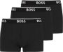 Boss Boxershort Trunk 3P met in kleur bijpassende weefband (3 stuks) - Thumbnail 6