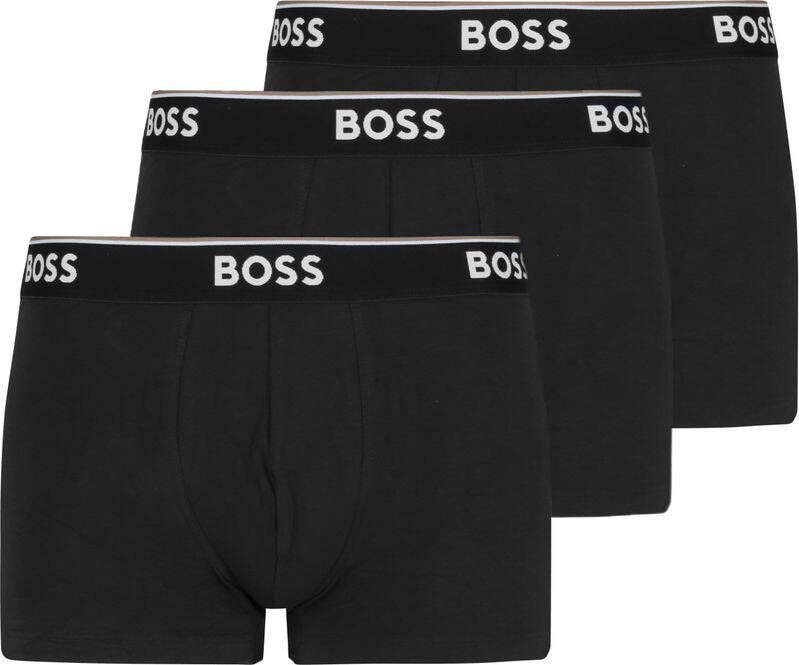 Boss Korte Boxershorts Power 3-Pack Zwart 001