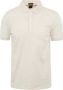 Hugo Boss Heren Slim-Fit Oranje Polo met Logo Patch Beige Heren - Thumbnail 3