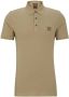 Boss Orange Poloshirt met labelpatch model 'PASSENGER' - Thumbnail 2