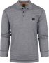 Hugo Boss polo slim fit donkerblauw geprint katoen - Thumbnail 2