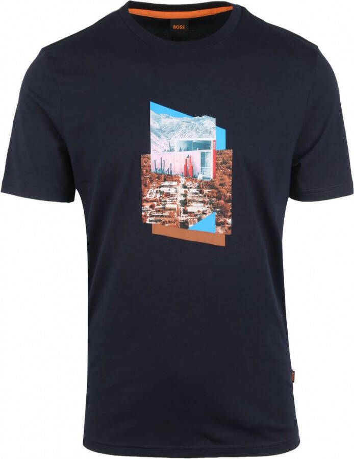 Hugo Boss T-shirt Blauw