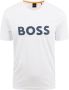 Boss Jersey Thinking 1 Heren T-shirt White Heren - Thumbnail 3