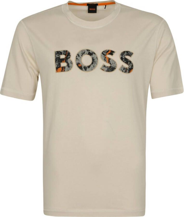 Boss T-shirt Teetrury 2 Off White