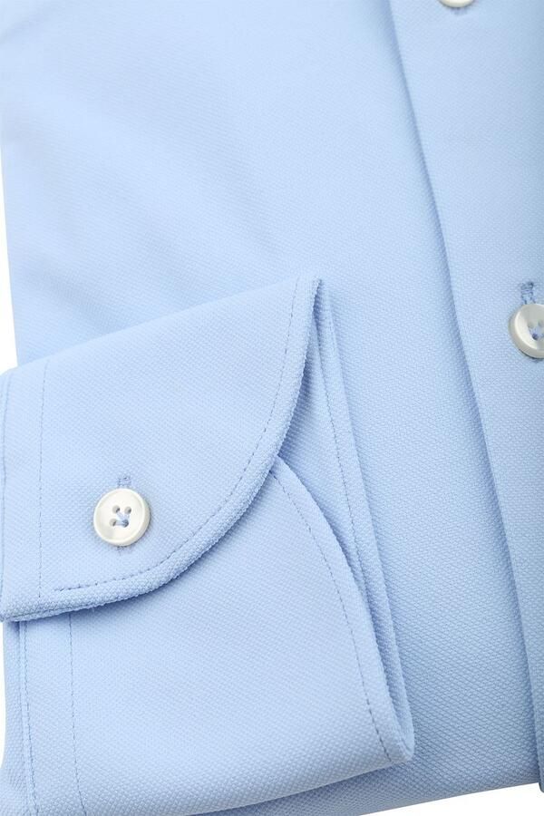 John Miller Slim Fit Hyperstretch Overhemd Blue Heren - Foto 3