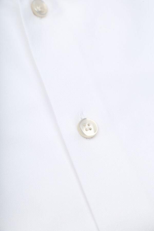 John Miller Overhemd Twill Wit - Foto 2
