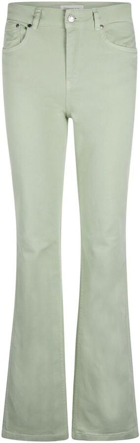 Josephine en Co Flared Broek Dames Serge Army