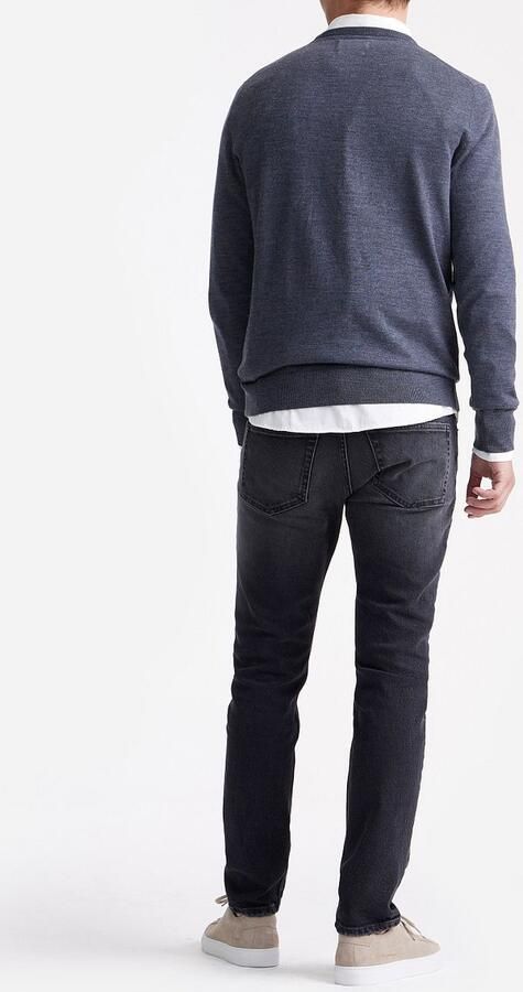 KING Essentials The John Pullover Merino Antraciet