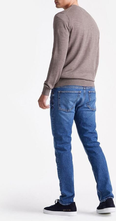 KING Essentials The John Pullover Merino Bruin - Foto 3