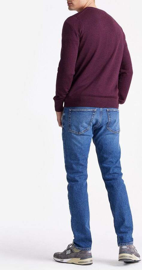 KING Essentials The John Pullover Merino Burgundy