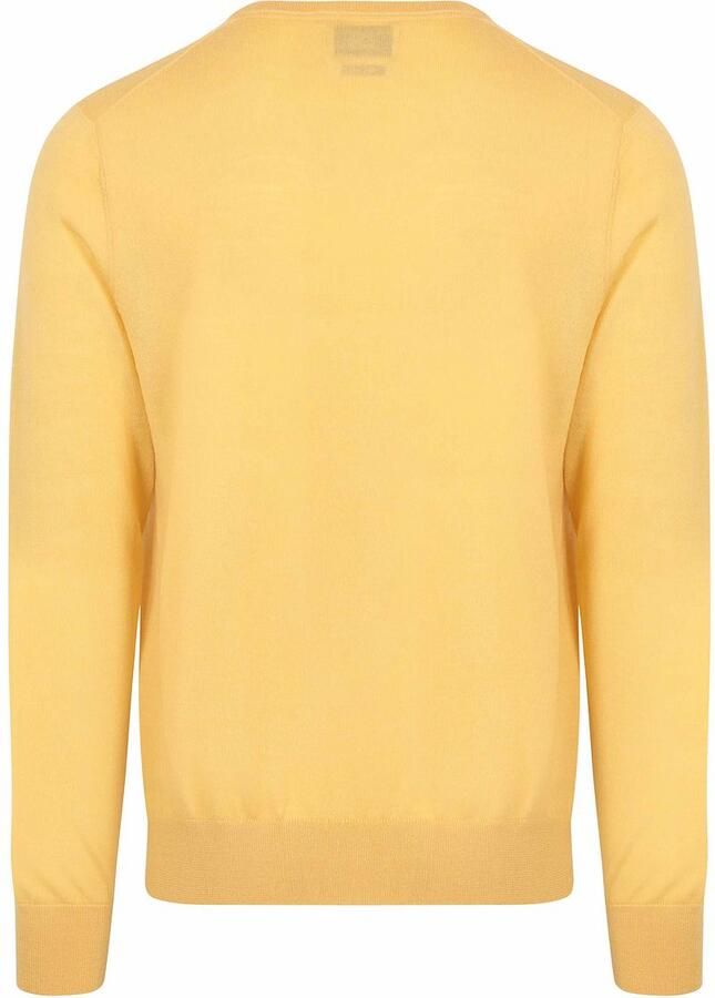KING Essentials The John Pullover Merino Geel