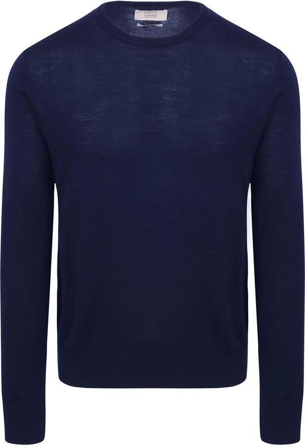 KING Essentials The John Pullover Merino Navy