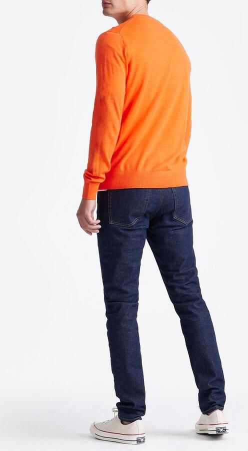 KING Essentials The John Pullover Merino Oranje - Foto 3