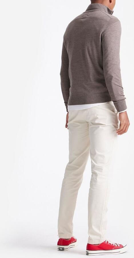 KING Essentials The Michael Half Zip Pull Merino Bruin