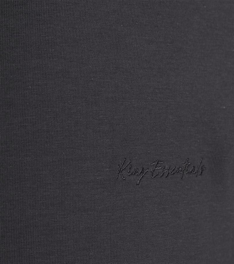 KING Essentials The Shawn T-Shirt Antraciet - Foto 3