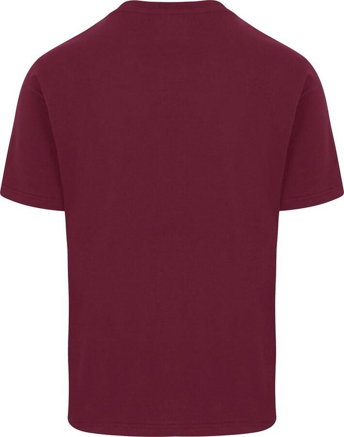 KING Essentials The Shawn T-Shirt Burgundy - Foto 4