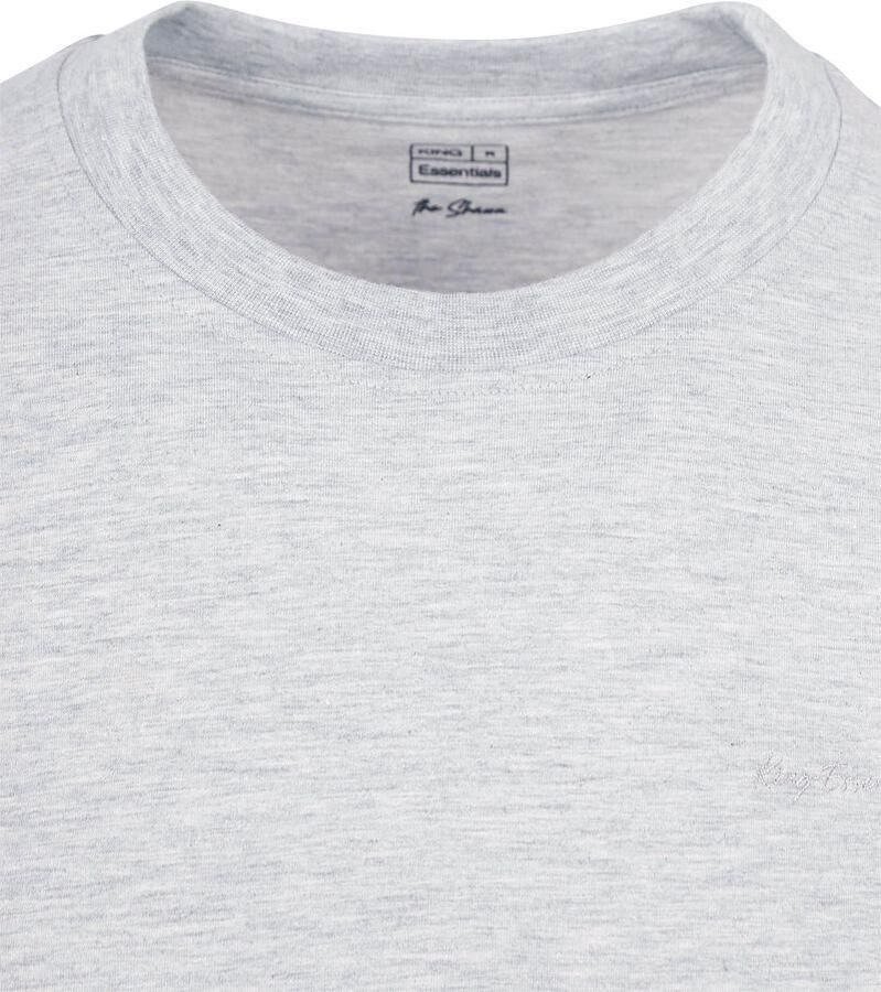 KING Essentials The Shawn T-Shirt Grijs - Foto 2