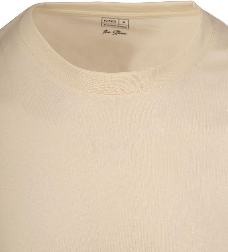 KING Essentials The Steve T-Shirt Beige - Foto 2